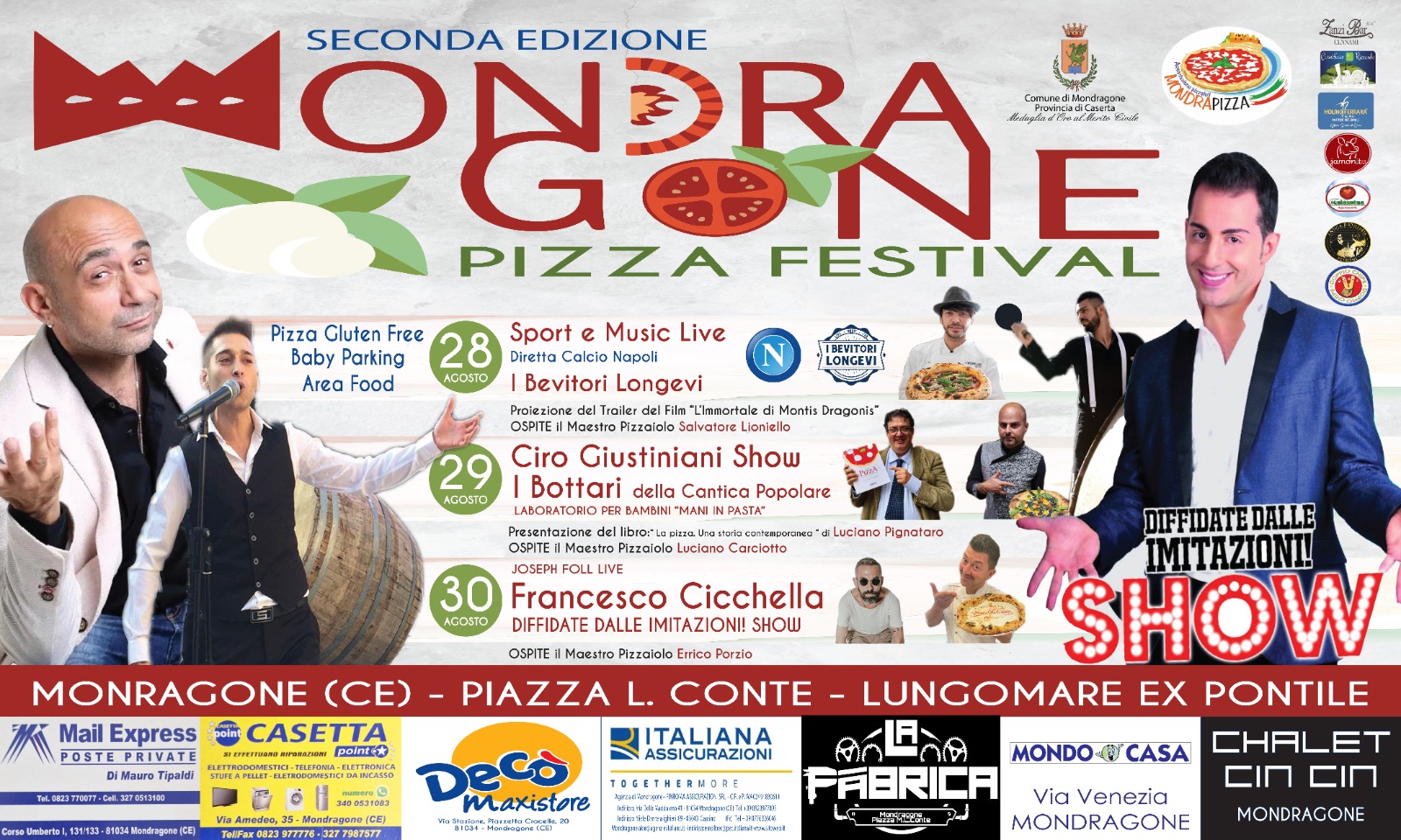 La seconda edizione del Pizza Festival di Mondragone